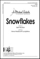 Snowflakes SATB choral sheet music cover